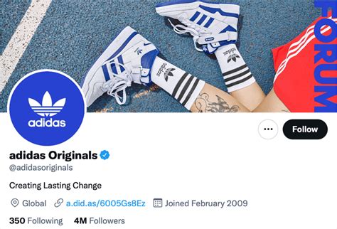 adidas twitter posts